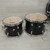 Used Ludwig Backbeat Drum Shells And Hardware Black 40015-S000337638 View 5