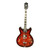 Used GROTE 335 STYLE Semi-Hollow Electric Guitar Cherry Sunburst 6-String 41130-S000011956 View 4