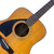 Used Yamaha FG-420L Left-Handed Dreadnought Acoustic Guitar - Natural 40090-S000083825 View 7