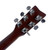 Used Yamaha FG-420L Left-Handed Dreadnought Acoustic Guitar - Natural 40090-S000083825 View 15