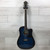 Used Ibanez V70CE-TBS Trans Blue Sunburst Laminate Top Acoustic/Electric Guitar 40051-S000118620 View 2