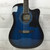 Used Ibanez V70CE-TBS Trans Blue Sunburst Laminate Top Acoustic/Electric Guitar 40051-S000118620 View 1