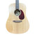Used Martin DM MAHOGANY DREADNAUGHT W LR BAGGS PU Solid Top Acoustic Guitar Wood 41130-S000011970 View 3