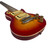 Used Lotus LP-Style Mini Electric Guitar – Cherry Sunburst 40090-S000083847 View 4