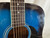 Used Indiana SCOUT-BLS Laminate Top Acoustic Guitar Blue 40012-S000313377 View 4