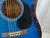 Used Indiana SCOUT-BLS Laminate Top Acoustic Guitar Blue 40012-S000313377 View 6