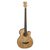 New - DEAN EQABA-GN EXOTICA QUILT ASH ACOUSTIC ELECTRIC BASS 40087-ARM-EQABA-GN View 1