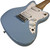 Used Squier Mini Jazzmaster Blue Electric Guitar – Short Scale Offset 40090-S000083855 View 3