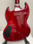 Used IYV IVSV-300 SG STYLE GUITAR Double Cut Electric Guitar Red 6-String 41129-S000017506 View 6