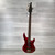 Used Samick Artist Series Bass Guitar - Red - 5-string - AS IS - Read Description 40112-S000182803 View 3