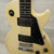 Used Gibson Les Paul Studio Vintage Electric Guitar White 40015-S000337993 View 17