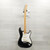 Used Squier Stratocaster Electric Guitar Black 40015-S000337997 View 4