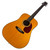 Used Sigma DR-28H Dreadnought Acoustic Guitar w/ Hard Shell Case 40090-S000083960 View 2
