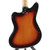 Used Fender PLAYER JAGUAR Offset Double Cutaway Electric Guitar Sunburst 6-String View 4