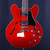 Used Epiphone ES-335 IG GUITAR Semi-Hollow Electric Guitar Red 6-String 41140-S000137905 View 1
