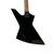 Used ZENISON EXPLORER Pointy Electric Guitar Black 6-String 40009-S000314314 View 5