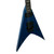 Used FLYING V STYLE Pointy Electric Guitar Blue 6-String 40009-S000314313 View 4
