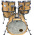 Used Pearl 5PC WORLD SERIES JAZZETE 20/12/13/14/14 Drum Kit Natural 20" Kick Drum 41136-S000156716 View 2