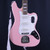 Used Squier BASS VI ELECTRIC BASS GUITAR Bass Guitar Pink 6-String 41140-S000137940 View 1