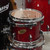 Used Ludwig Accent Cs Custom Drum Shell Kit Red 40015-S000338199 View 4