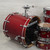 Used Ludwig Accent Cs Custom Drum Shell Kit Red 40015-S000338199 View 3