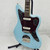 Used Squier Classic Vibe 70 S Jaguar Offset Double Cutaway Electric Guitar Blue 6-String 40042-S000270614 View 1