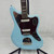 Used Squier Classic Vibe 70 S Jaguar Offset Double Cutaway Electric Guitar Blue 6-String 40042-S000270614 View 14