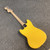 Used Squier SONIC MUSTANG Offset Double Cutaway Electric Guitar Yellow 6-String 40111-S000193906 View 5