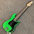 Used Squier SONIC PRECISION BASS P Type Bass Guitar Green 4-String 40111-S000193915 View 2
