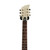 Used Waterstone TRILBY Double Cut Electric Guitar White 6-String View 2