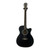 Used Washburn Dfeace-u Deep Forest Ebony Ace Acoustic Guitar Black 41117-S000055325 View 2