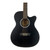 Used Washburn Dfeace-u Deep Forest Ebony Ace Acoustic Guitar Black 41117-S000055325 View 1