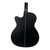 Used Washburn Dfeace-u Deep Forest Ebony Ace Acoustic Guitar Black 41117-S000055325 View 4