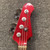 Used Lakland SKYLINE 44-51 P Type Bass Guitar Red 4-String 40111-S000193923 View 3