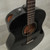 Used Ibanez AAM100E Advanced Auditorium Solid Top Acoustic Guitar Black 40015-S000338294 View 7