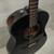 Used Ibanez AAM100E Advanced Auditorium Solid Top Acoustic Guitar Black 40015-S000338296 View 7