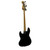 Used Fender JAZZ BASS MODDED MIM WHSC J Type Bass Guitar Black 4-String 40009-S000314522 View 7