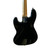 Used Fender JAZZ BASS MODDED MIM WHSC J Type Bass Guitar Black 4-String 40009-S000314522 View 8