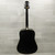Used Silvertone CA10.1.09.05 Laminate Top Acoustic Guitar Black 40015-S000338446 View 3