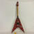 Used UV FLYING V Pointy Electric Guitar Custom Graphics 6-String 41128-S000113422 View 8