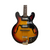 Used Hohner 1960 H12 WITH TREMOLO Vintage Semi-Hollow Electric Guitar Sunburst 12-String 41126-S000092728 View 1