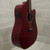 Used Hohner CD-65CEQ Laminate Top Acoustic Guitar Red 40015-S000338465 View 6