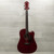 Used Hohner CD-65CEQ Laminate Top Acoustic Guitar Red 40015-S000338465 View 4