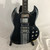 Used WEST CREEK RACER Offset Double Cutaway Electric Guitar Black 6-String 41128-S000113452 View 1