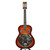 Used Rogue DOBRO Laminate Top Acoustic Guitar Sunburst View 3