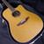 Used Takamine EAN10C ACOUSTIC-ELECTRIC GUITAR Solid Top Acoustic Guitar Natural 41140-S000129822 View 11