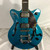Used Gretsch G2657T Semi-Hollow Electric Guitar Blue 6-String 41128-S000113510 View 1