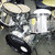 Used Pulse 5PC silver Drumkit W/ Cymbals   40042-S000271111 View 2