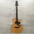 Used Ibanez AAM300CE Advanced Auditorium Solid Top Acoustic Guitar Natural 40015-S000338546 View 4