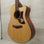 Used Ibanez AAM300CE Advanced Auditorium Solid Top Acoustic Guitar Natural 40015-S000338548 View 5